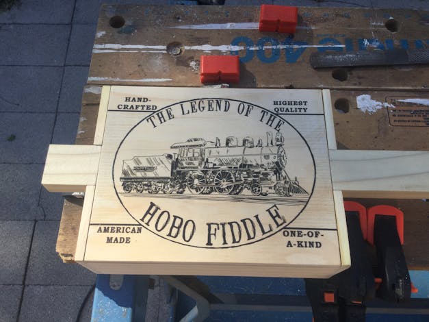 The Hobo Fiddle DIY Kit by "Boxcar" Ben Gitty