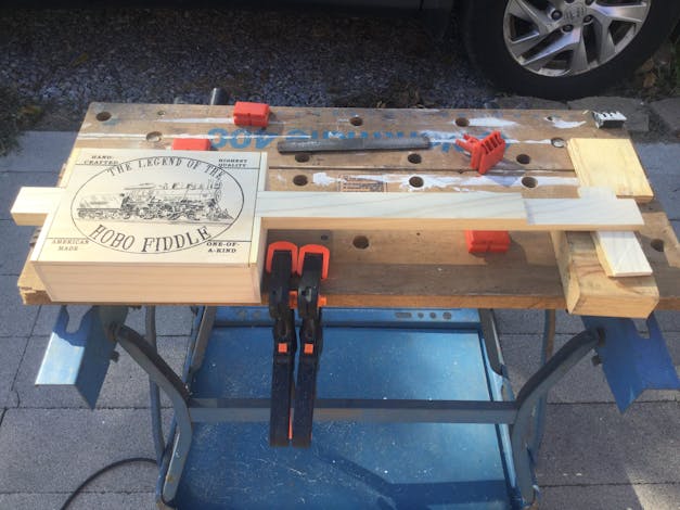 The Hobo Fiddle DIY Kit by "Boxcar" Ben Gitty