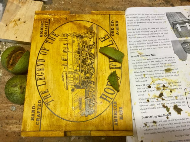 The Hobo Fiddle DIY Kit by "Boxcar" Ben Gitty