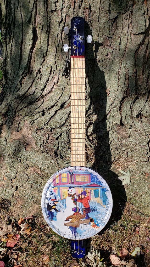 The Cigar Box Nation 4 Guitar Slide Combo Gift Set