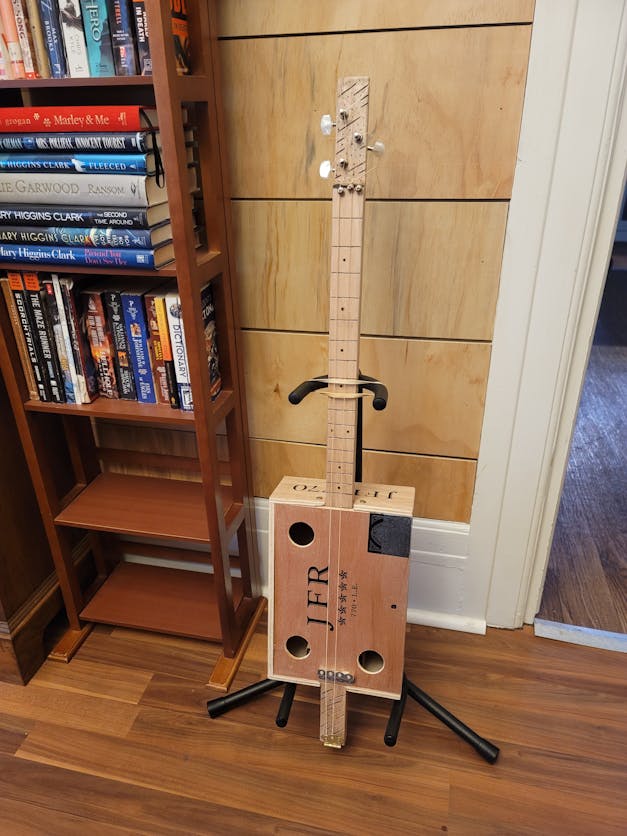 Cigar Box Guitar Neck Notching Template - save time and increase accuracy!