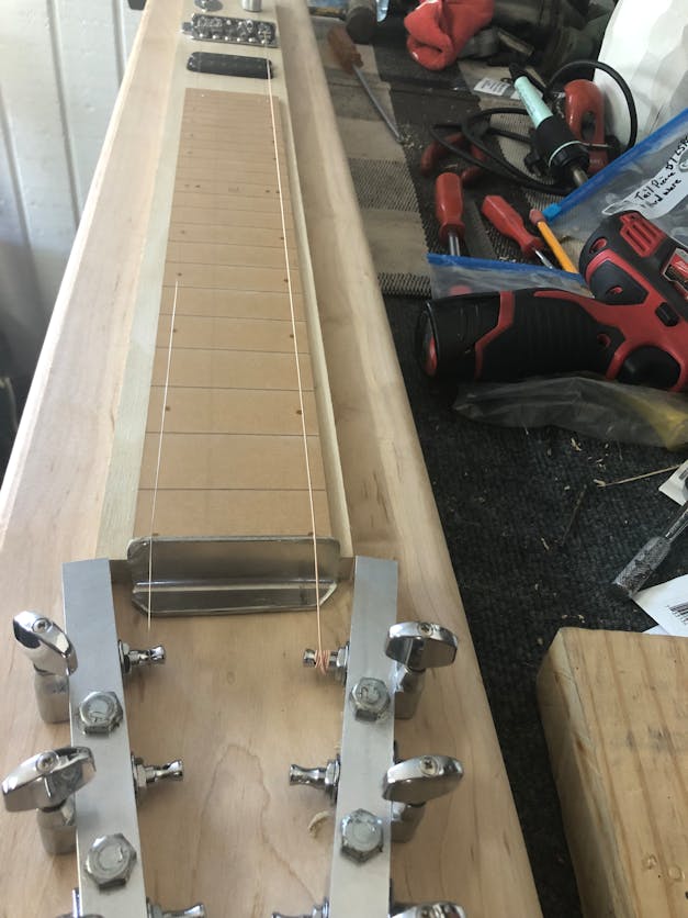 Top-Loading Adjustable Bridge for Electric 6-string Guitar - Choose Color
