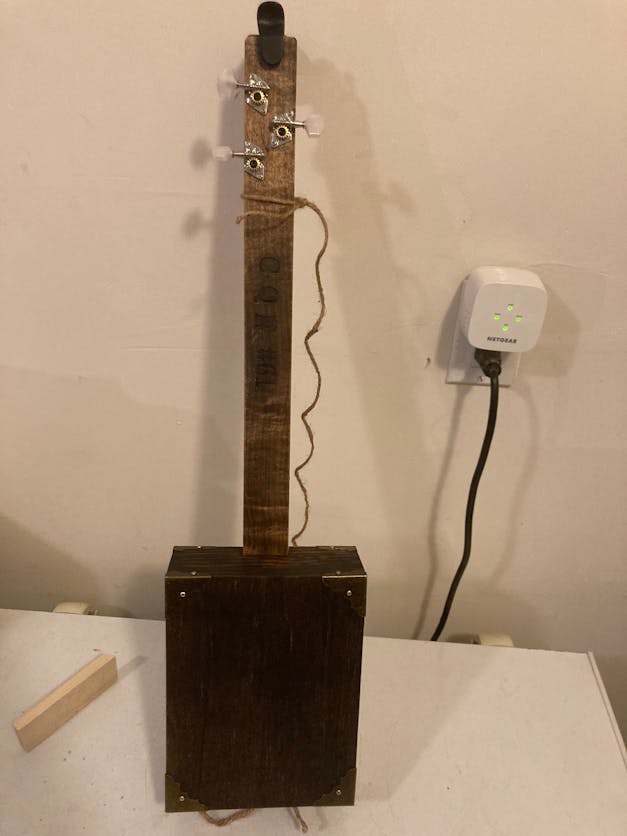 The Hobo Fiddle DIY Kit by "Boxcar" Ben Gitty
