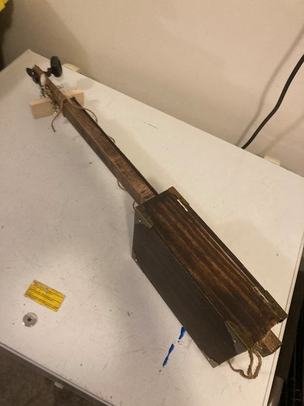 The Hobo Fiddle DIY Kit by "Boxcar" Ben Gitty
