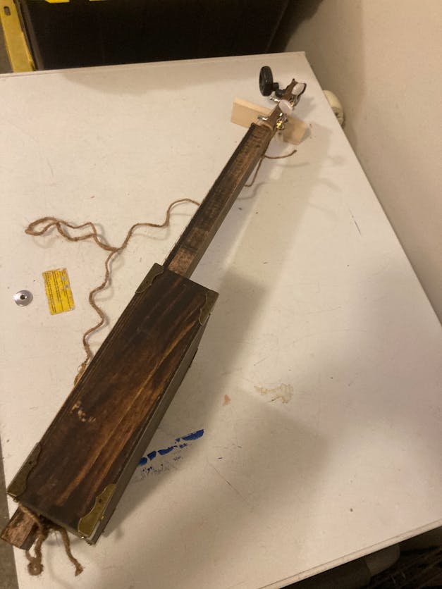 The Hobo Fiddle DIY Kit by "Boxcar" Ben Gitty
