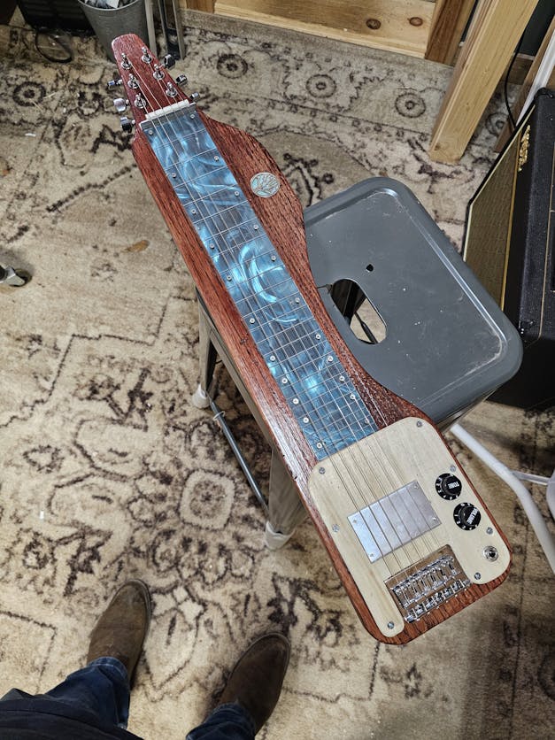 Top-Loading Adjustable Bridge for Electric 6-string Guitar - Choose Color