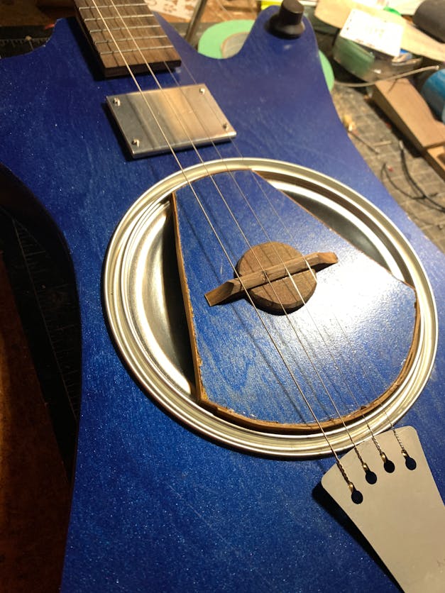 "The Hubcap" Spun Cigar Box Guitar Resonator Cones - choose from 3 sizes!