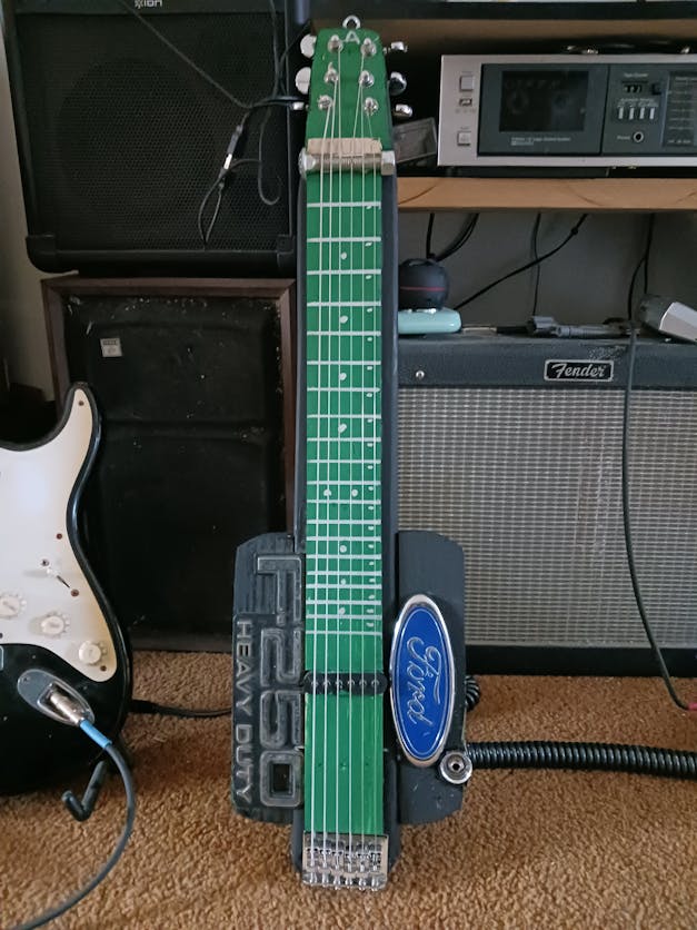 Chrome Telecaster-style Bridge Plate with Single-Coil Pickup Pre-installed