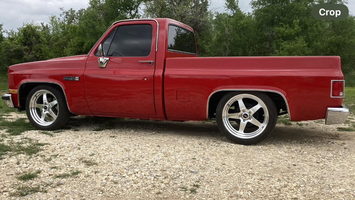 Autoessential 2.5" Front Drop Spindles Lowering Kit For Chevy C10 2WD (1973-1987) – With 1" Rotor