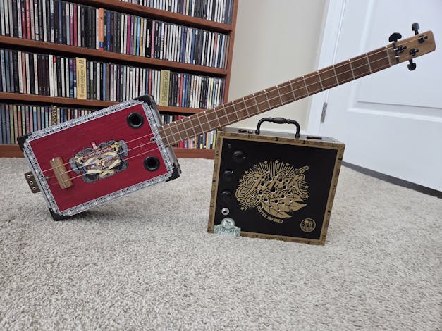 Acoustic Medium 3-String Cigar Box Guitar Strings - Open G/Standard - GBD/GBE