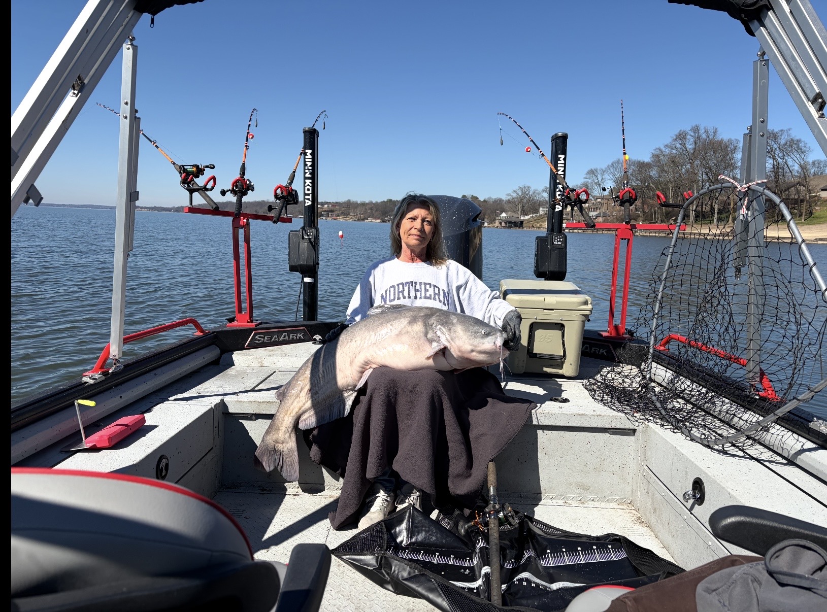Whisker Stick 40" Catfish Rod | Short Rod for Dock & Vertical Fishing